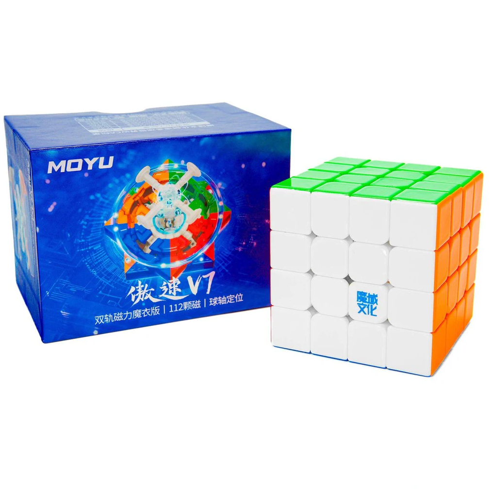 MoYu AoSu V7 4x4 Double Track UV (Magnetic, Ball Core, UV Coated